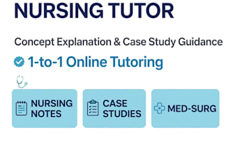 be your medical and surgical tutor for all medical students