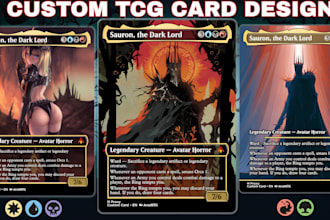 design card game illustration, tcg cards template, trading card game art, mtg