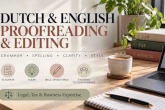 professional dutch and english proofreading