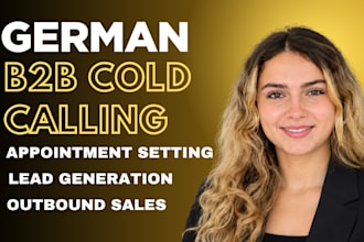 be your bilingual german cold calling expert virtual sales assistant real estate