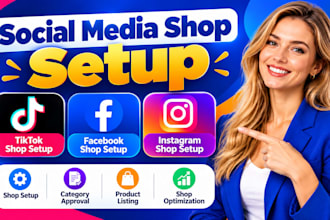 setup tik tok shop, tiktok shop category approval, facebook shop, instagram shop