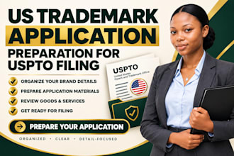 prepare your US trademark application for uspto filing