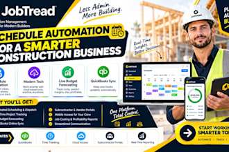 jobtread schedule automation modern tech live budget forecasting quickbooks syn