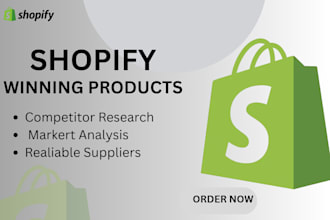find winning product research for shopify dropshipping