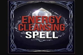 do custom negative energy removal, healing and protection spell with fast result