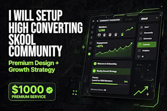 setup your profitable skool community with about page and classroom