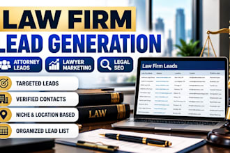 do law firm lead generation, attorney leads, lawyer marketing and legal SEO