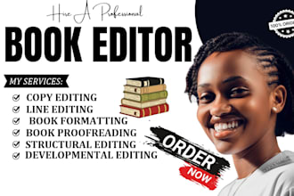 edit, proofread and format your fiction and non fiction book