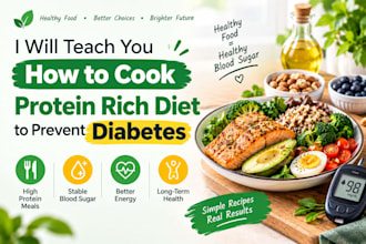 teach you how to cook protein rich diet to prevent diabetes