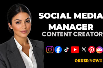 be music social media manager artist label band content creator