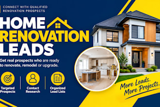 generate targeted home renovation and remodeling leads