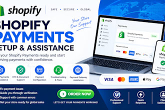 help you set up shopify payments and troubleshoot