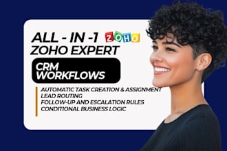 automate zoho CRM workflows using rules and deluge