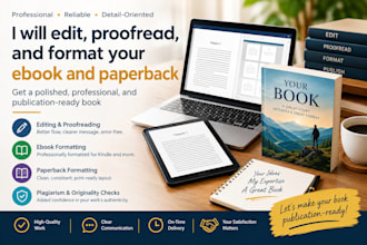 edit and format your ebook