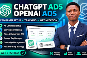 set up chatgpt ads, openai advertising campaigns and conversion tracking