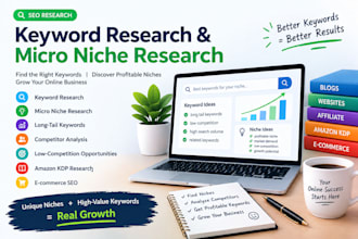 keyword research and micro niche research
