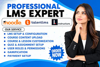 install and customize online course content on moodle lms canvas lms talentlms