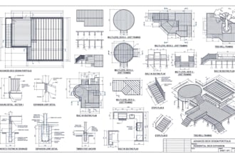 design deck permit drawings and architectural plans