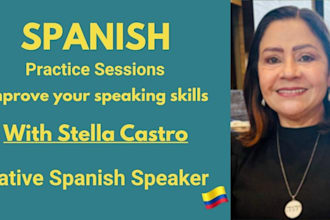 withhelp you practice conversational spanish with a native speaker