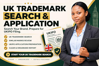 earch UK trademarks and help prepare your ukipo application