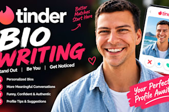 write an attractive tinder bio and dating profile