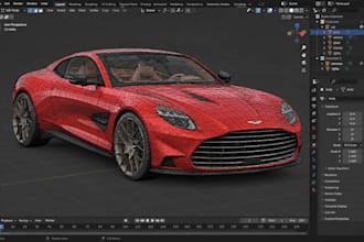 do 3d car modeling vehicle design cad model car bodykit design car part 3d print