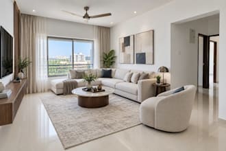do ai virtual staging and redesign your empty room interior