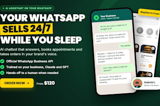 build a whatsapp ai chatbot and ai agent on the official whatsapp business API
