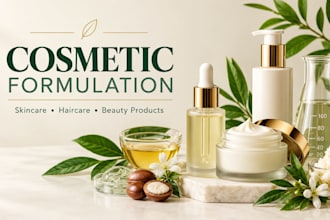 create cosmetic formulations for your private label brand