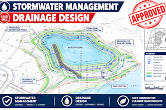 civil engineer permit stormwater drainage hydraulics hydrology flood analysis