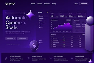 build a framer landing page for saas and ai startups