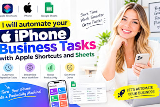 automate your iphone business tasks with apple shortcuts and sheets