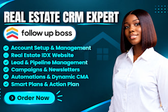 follow up boss real estate crm follow up boss lead automation follow up boss crm