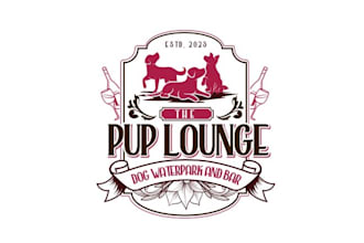 design animal dog lovers and care logo