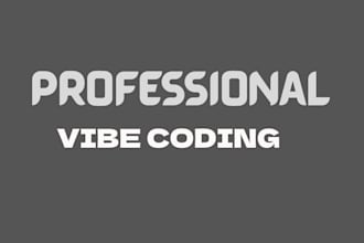 create a website using vibe coding
