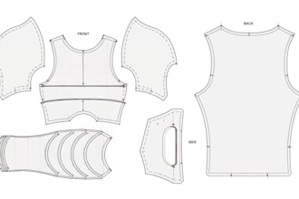 make eva foam cosplay armor sewing patterns and 3d costume model, helmet, props
