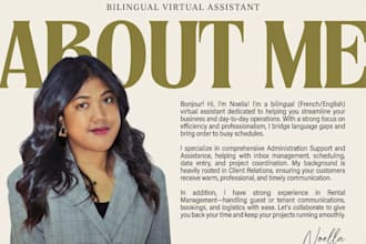 be your dedicated bilingual administrative virtual assistant