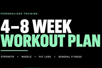 create a personalized gym workout plan for your goals