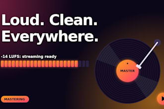 master your song for spotify, apple music and youtube