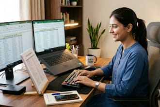 do accurate data entry, typing, and copy paste work