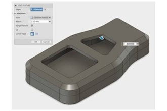 design electronics enclosure, wearable and smart device housing in cad step stl