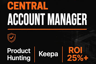 be your amazon vendor central manager and product hunter