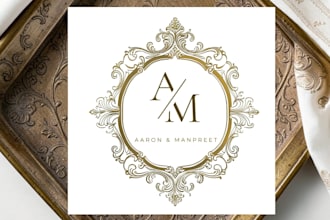 do professional creative monogram logo design