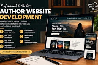 design author website, book website, book author website