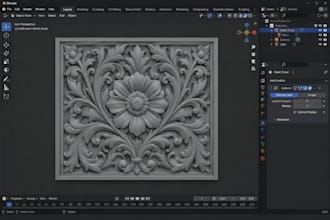 create 3d bas relief models for printing