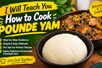 teach you how to cook pounded yam