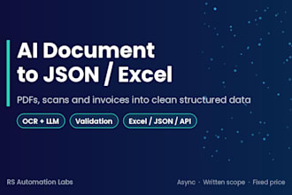 do ai invoice data extraction and automate pdf invoices to excel