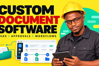 build custom document management and approval software