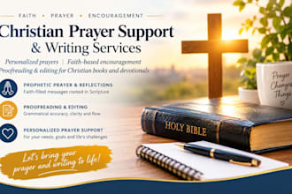 provide prayerful prophetic reflections rooted in faith and scripture