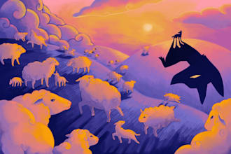 create a digital illustration